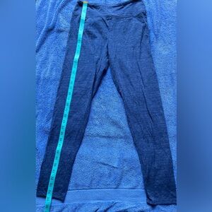 Blue Heathered Leggings